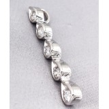 Necklace - Pendant - 925 Sterling Silver w/ CZ - Journey Collection - PT-PPT8749CL